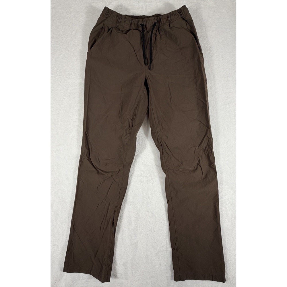 Mountain Hardwear Pants Men's Sz S Brown Dynama Pull On Stretch Hiking Outdoor